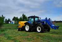 New Holland T6030 Delta + New Holland BR6090