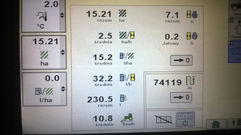 Command Center  John Deere 6210R