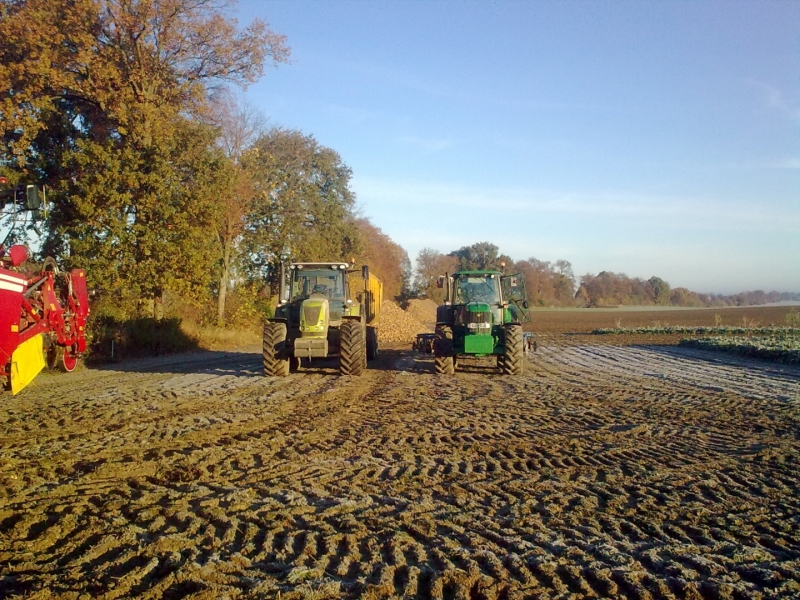 john deere 6930 i claas arion 640