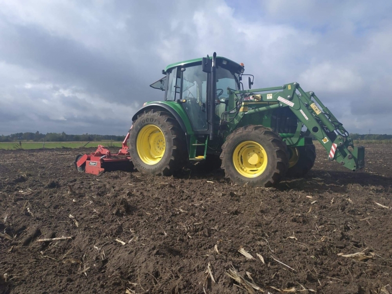 John deere 6420 SE + Kverneland NGM 101