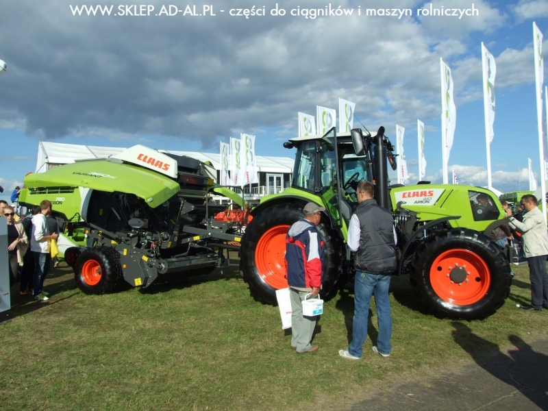 Claas Arion + Variant  - Agro-Show 2013 Bednary/Pobiedziska