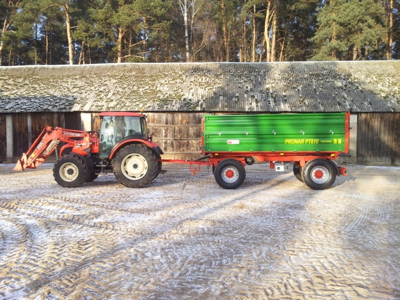 Zetor Proxima 8441 & Pronar PT610