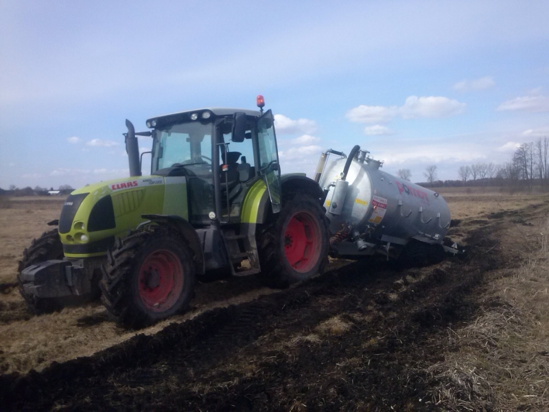 Claas Ares 617 Atz + Pomot