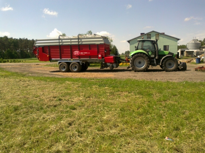 Deutz Fahr M620+Lely Tigo 60RD