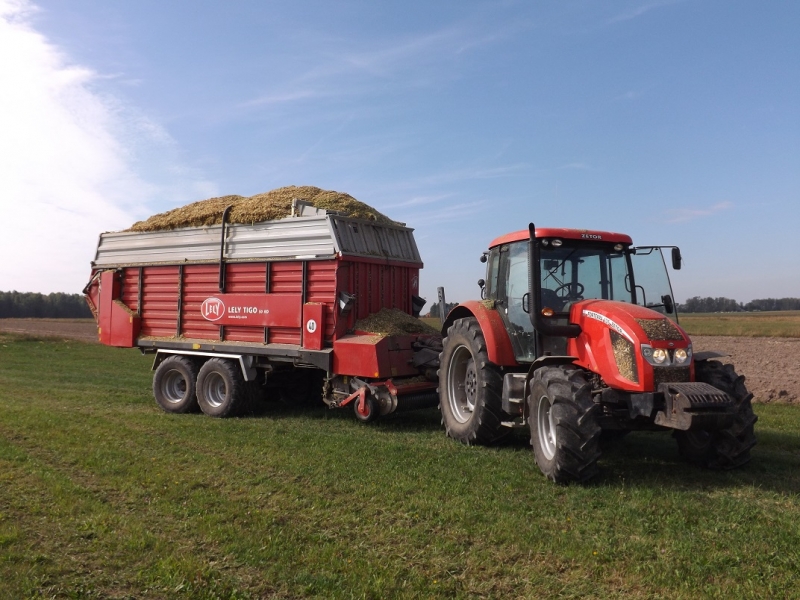 Zetor Forterra 135 & Lely Tigo 50 RD