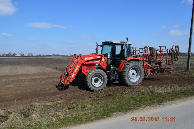 Massey Ferguson 5435 & Unia Kombi