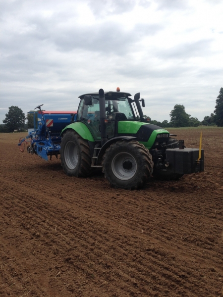 Deutz Fahr M620 + Lemken Saphir 7