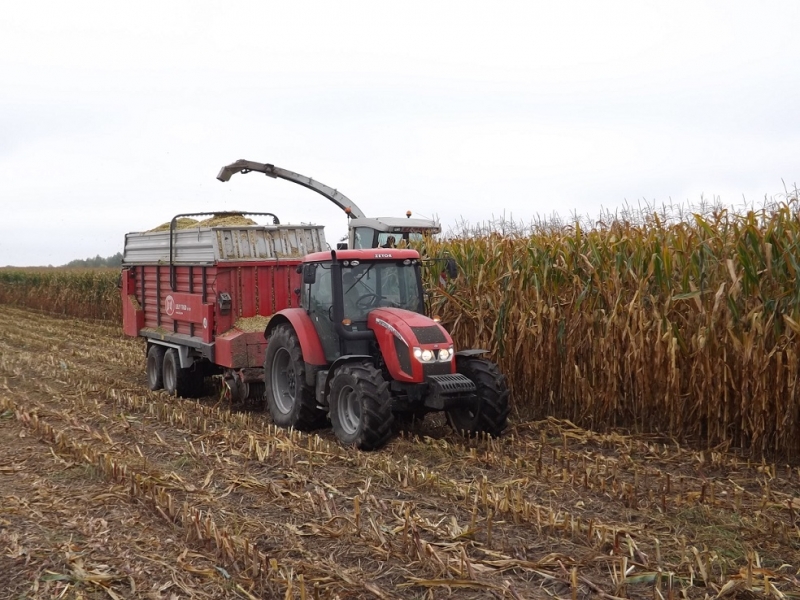 Zetor Forterra 135 & Lely Tigo 50 RD, Claas Jaguar 860