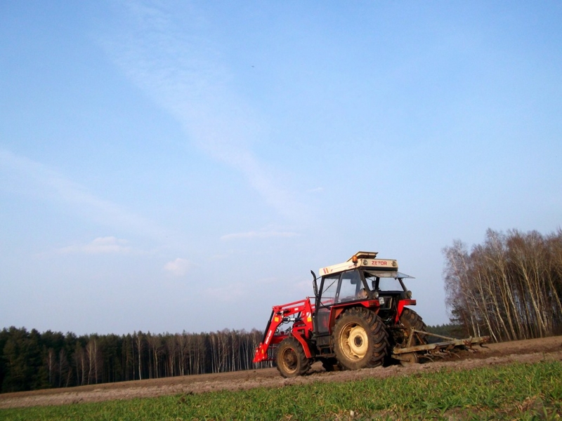 Zetor 7745 + Inter Tech iT1600 + Kultywator