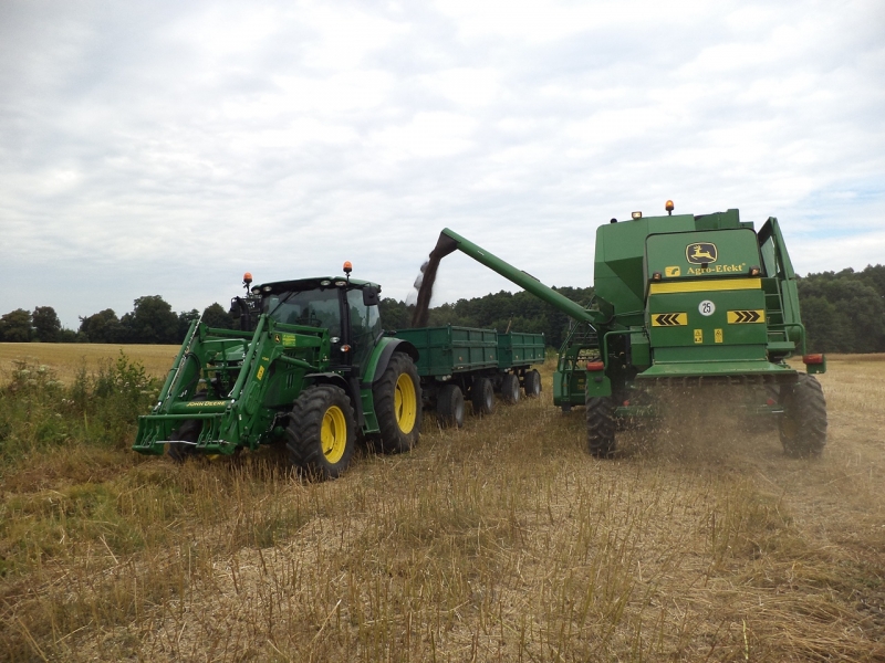 John Deere 6125R & CWS 1450