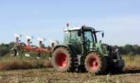 Fendt 414 Vario + Kverneland ES-95