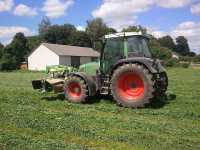 Fendt 412 Vario + Samasz