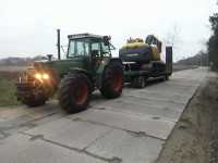 Fendt 312lsa + laweta+ Volvo EC140