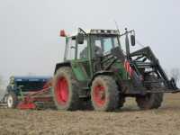 Fendt Farmer 306 LSA i Mailleux + Rolmasz Ares L/S i Rolmasz Polonez S078