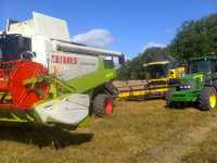 Claas i New Holland