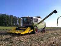 Claas Mega 350 & Przystawka Fantini