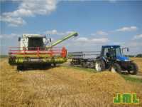 Claas Mega 360, New Holland TD5010