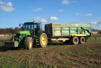 John Deere 7810 + marston