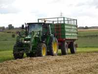 John Deere 5080R +Warfama T-670