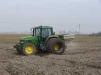 John Deere 6810+Amazone ZA-M 2000