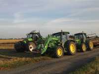 John Deere 5080r & John Deere 6420 & Deutz Fahr Agrotron 265