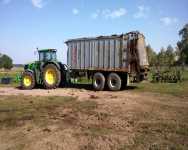 John Deere 6170r & Fliegl Gigant 265