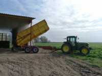 John Deere 6810 + Tandem