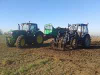 John Deere 6125m & Pronar 82a