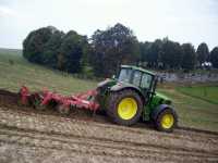 John Deere 6830 & Unia Kos 2,1