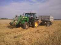 John Deere 5720 + D55