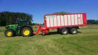 John Deere 6195R + Pottinger Jumbo 7200 Combiline