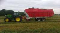 John Deere 6140M + Lely Tigo MR 60 D