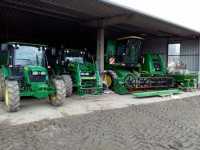 Parking only John deere