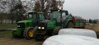 John Deere 6220 & Valmet 6300