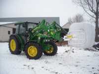 John Deere 5080R + JD583+ Metal Fach