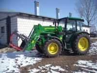 John Deere 5080R + JD583+ Metal Fach