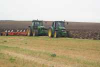 John Deere 6330 + 8400 + Kuhn Challenger 8