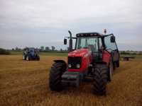 MF 5465 + New Holland t5.95