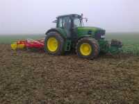 JD 7530 + Poettinger Synkro 3030