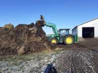 John Deere 5080R + JD583