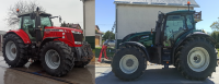 MF 7626 & Valtra 214D