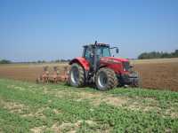 Massey Ferguson 6485 + V&N MS 1050 Plus