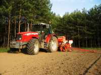 Massey Ferguson 5465 + Gaspardo MTE