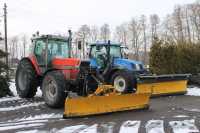 Massey Ferguson 3125 + pług śnieżny