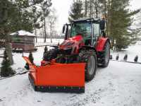 Massey Ferguson 5S.115 + pług śnieżny