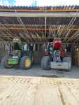 Massey Ferguson 7624 John Deere 6920s