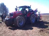 Massey Ferguson 7619 + Sulky