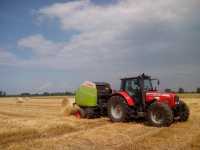 MF 6480 + Claas Variant