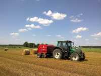 Valtra N111 + Case RB 344