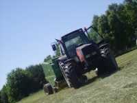 Valmet 6400 + John Deere 578